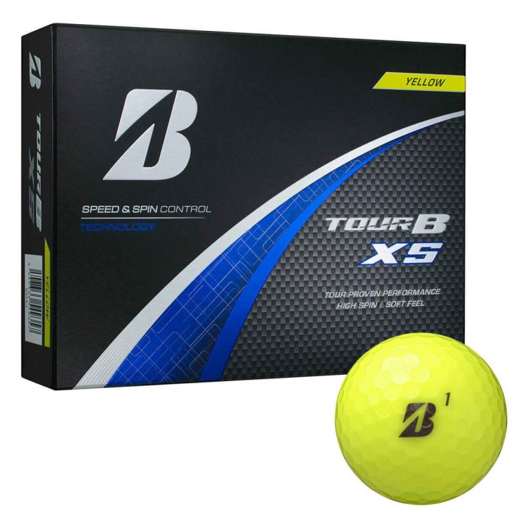 ブリヂストン ツアーB XS 2024年モデル ゴルフボール 1ダース（12球