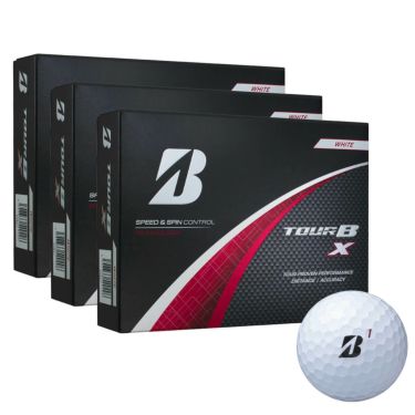 ブリヂストン　ツアーB X 2024年モデル　ゴルフボール 3ダースセット （12球入り×3箱）　ホワイト