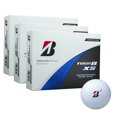 ブリヂストン　ツアーB XS 2024年モデル　ゴルフボール 3ダースセット （12球入り×3箱）　コーポレート