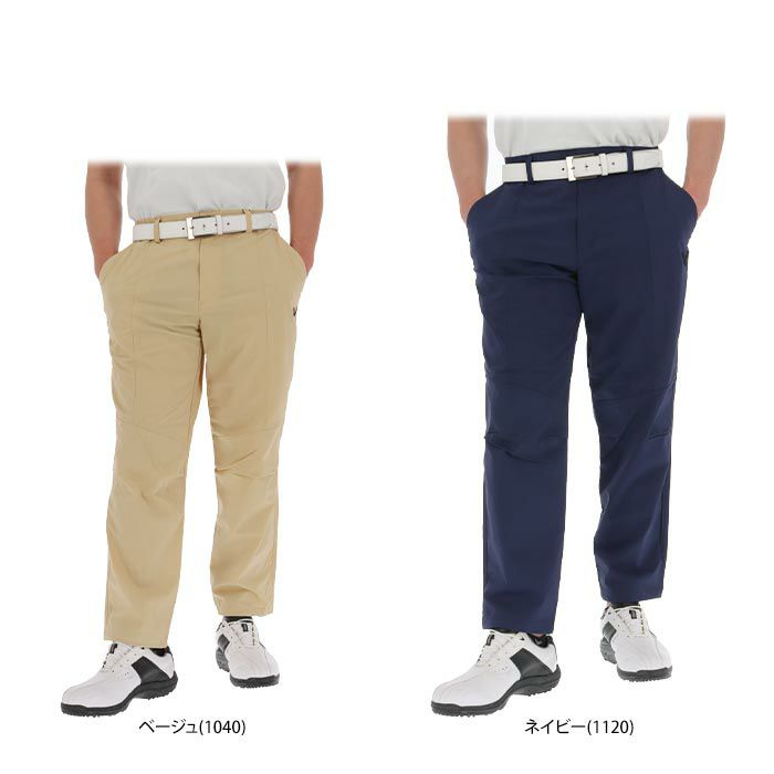 キャロウェイ Callaway　メンズ 撥水 8WAYストレッチ シェブロンワッペン ロングパンツ C24126107　2024年モデル 詳細1