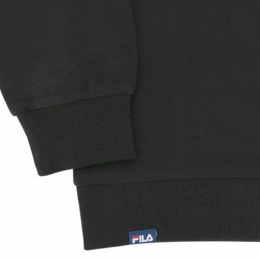 フィラ FILA　メンズ ロゴ刺繍 ストレッチ 長袖 クルーネック スウェット プルオーバー 783-403Z　2023年モデル 詳細4