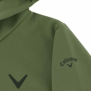 キャロウェイ Callaway　レディース ロゴデザイン ダンボール スウェット 長袖 Vガゼット プルオーバー パーカー C24117203　2024年モデル 詳細5