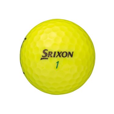 スリクソン TRI STAR トライスター 2024年モデル ゴルフボール　1ダース（12球入り）　プレミアムパッションイエロー　詳細1