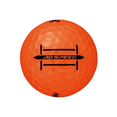 スリクソン AD SPEED 2024年モデル ゴルフボール　1ダース（12球入り）　パッションオレンジ 詳細2