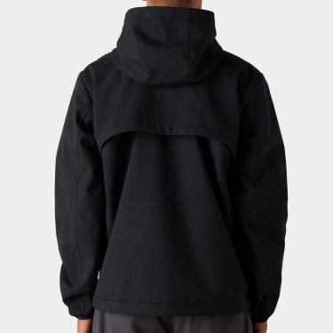 686 X MALBON 撥水 ロゴワッペン ストレッチ 長袖 2WAY フルジップ ジャケット M3FAJKT173 BLACK BLACK　詳細2