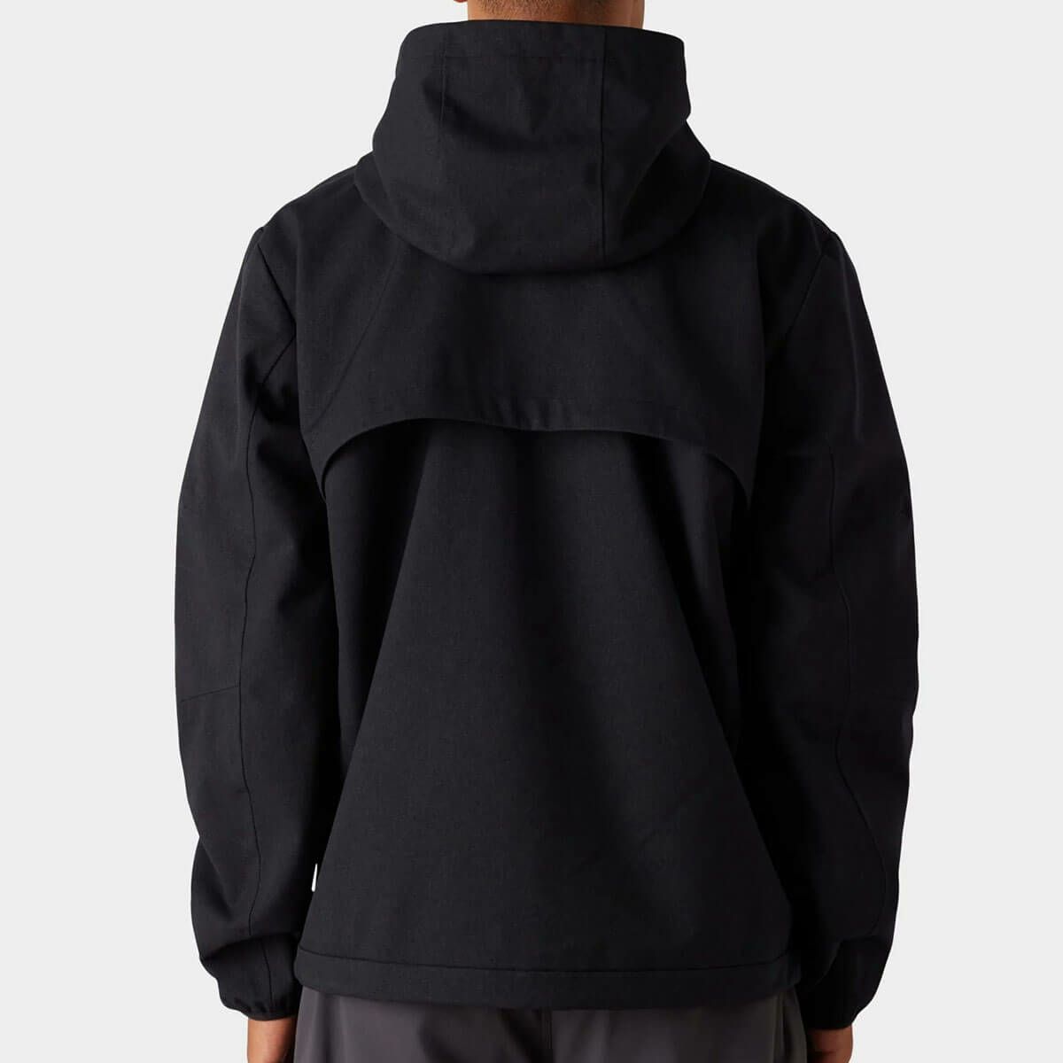 686 X MALBON 撥水 ロゴワッペン ストレッチ 長袖 2WAY フルジップ ジャケット M3FAJKT173 BLACK BLACK　詳細2