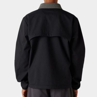 686 X MALBON 撥水 ロゴワッペン ストレッチ 長袖 2WAY フルジップ ジャケット M3FAJKT173 BLACK BLACK　詳細3