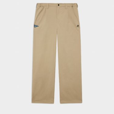 686 X MALBON 撥水 ロゴワッペン 裏地付き ストレッチ ロングパンツ M3FAPNT170 DUNE