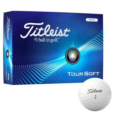 タイトリスト TOUR SOFT ツアーソフト 2024年モデル ゴルフボール 1