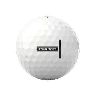タイトリスト　TOUR SOFT ツアーソフト 2024年モデル　ゴルフボール　1ダース（12球入り）　ホワイト 詳細2