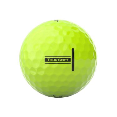 タイトリスト　TOUR SOFT ツアーソフト 2024年モデル　ゴルフボール　1ダース（12球入り）　イエロー 詳細2