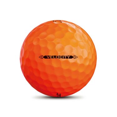 タイトリスト　VELOCITY ベロシティ 2024年モデル　ゴルフボール　1ダース（12球入り）　オレンジ 詳細2