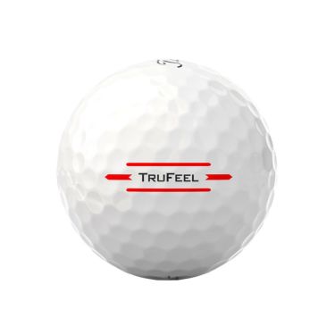 タイトリスト　TRUFEEL トゥルーフィール 2024年モデル　ゴルフボール　1ダース（12球入り）　ホワイト 詳細2