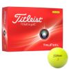 タイトリスト　TRUFEEL トゥルーフィール 2024年モデル　ゴルフボール　1ダース（12球入り）　イエロー イエロー