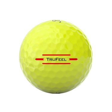 タイトリスト　TRUFEEL トゥルーフィール 2024年モデル　ゴルフボール　1ダース（12球入り）　イエロー 詳細2