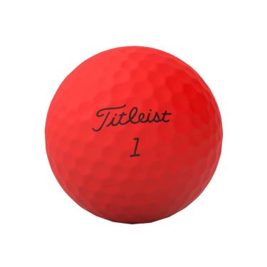 タイトリスト　TRUFEEL トゥルーフィール 2024年モデル　ゴルフボール　1ダース（12球入り）　マットレッド 詳細1