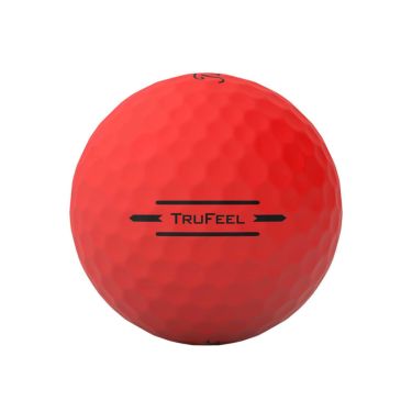タイトリスト　TRUFEEL トゥルーフィール 2024年モデル　ゴルフボール　1ダース（12球入り）　マットレッド 詳細2