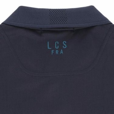 ルコック Le coq sportif　メンズ UVカット 配色ライン 半袖 ポロシャツ QGMVJA11　2023年モデル 詳細4