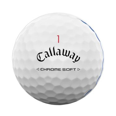 キャロウェイ　クロム ソフト トリプルトラック 2024年モデル　ゴルフボール　1ダース（12球入り） ホワイト 詳細2