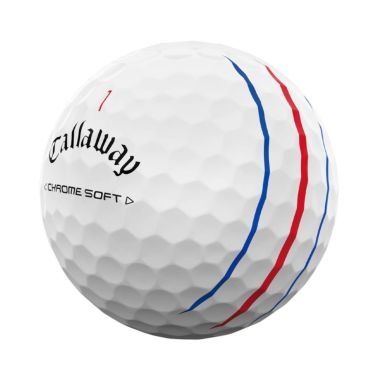 キャロウェイ　クロム ソフト トリプルトラック 2024年モデル　ゴルフボール　1ダース（12球入り） ホワイト 詳細3