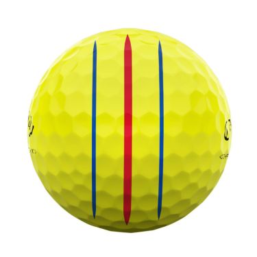 キャロウェイ　クロム ツアーX トリプルトラック 2024年モデル　ゴルフボール　1ダース（12球入り） イエロー 詳細4