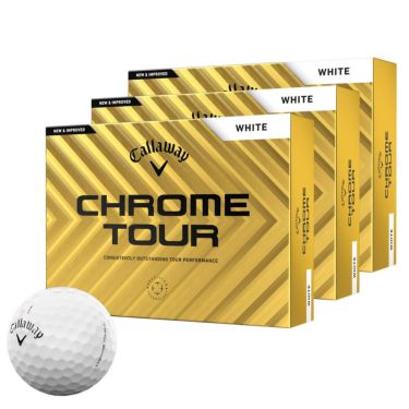 キャロウェイ　クロム ツアー 2024年モデル　ゴルフボール　3ダースセット （12球入り×3箱） 詳細1