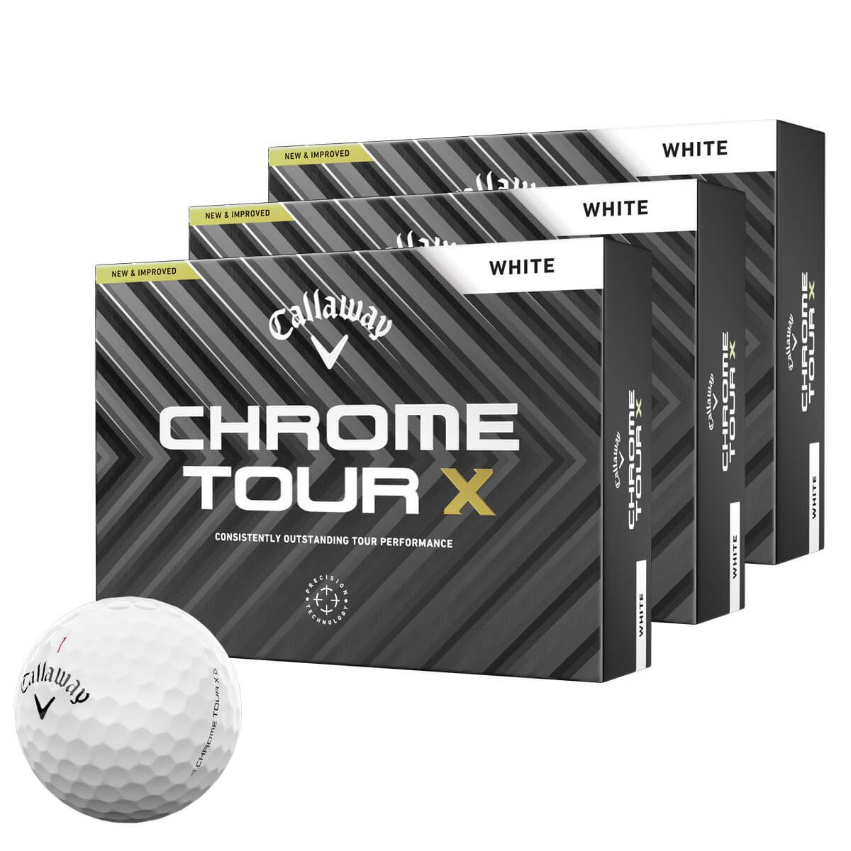 キャロウェイ　クロム ツアーX 2024年モデル　ゴルフボール　3ダースセット （12球入り×3箱） 