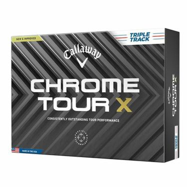 オウンネーム専用　キャロウェイ　クロム ツアーX 2024年モデル　ゴルフボール　1ダース（12球入り） 詳細2