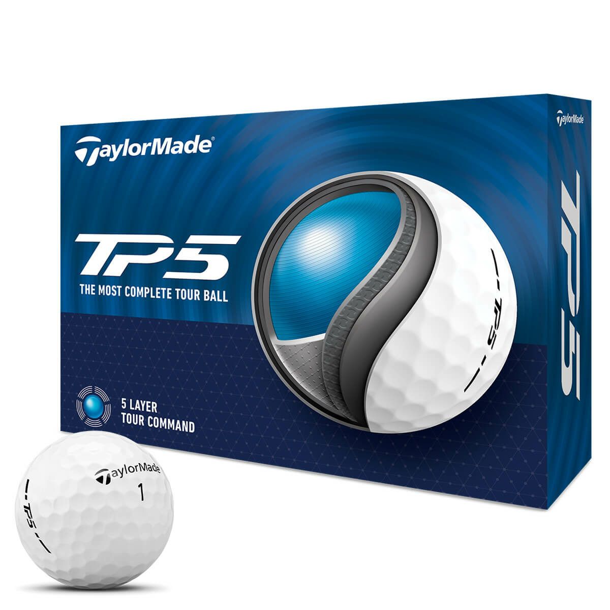 テーラーメイド TP5 2024年モデル ゴルフボール 1ダース（12球入り 