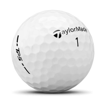 テーラーメイド　TP5 2024年モデル　ゴルフボール　1ダース（12球入り）　ホワイト　詳細2