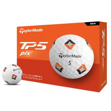 テーラーメイド　TP5 pix 2024年モデル　ゴルフボール　1ダース（12球入り）