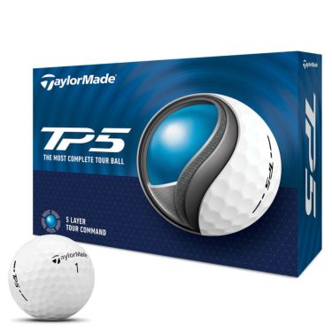 オウンネーム専用　テーラーメイド　TP5 2024年モデル　ゴルフボール　1ダース（12球入り）　ホワイト