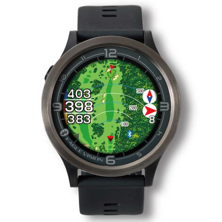 GPS ゴルフナビ ウォッチ EAGLE VISION watch 6 黒 - その他