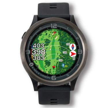 イーグルビジョン watch ACE PRO ウォッチ エース プロ 腕時計型 GPSゴルフナビEV-337 BK ブラック