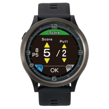 イーグルビジョン watch ACE PRO ウォッチ エース プロ 腕時計型 GPSゴルフナビEV-337 BK ブラック　詳細8