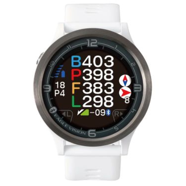 イーグルビジョン watch ACE PRO ウォッチ エース プロ 腕時計型 GPSゴルフナビEV-337 WH ホワイト