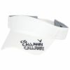 キャロウェイ Callaway　ロゴ刺繍 メンズ サンバイザー C24191114 1030 ホワイト　2024年モデル ホワイト（1030）