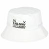 キャロウェイ Callaway　ロゴ刺繍 メンズ バケットハット C24191118 1030 ホワイト　2024年モデル ホワイト（1030）