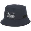 キャロウェイ Callaway　ロゴ刺繍 メンズ バケットハット C24191118 1120 ネイビー　2024年モデル ネイビー（1120）