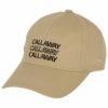キャロウェイ Callaway　ロゴ刺繍 ポニーテール レディース キャップ C24191201 1040 ベージュ　2024年モデル ベージュ（1040）