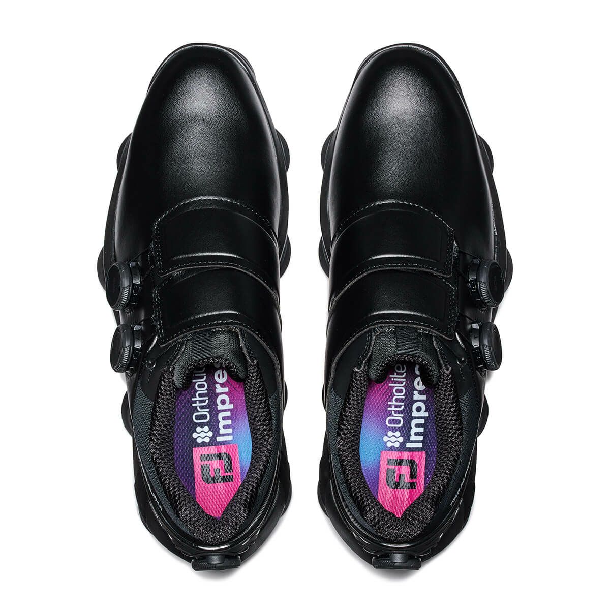 フットジョイ　ツアーアルファ トリプルボア メンズ ゴルフシューズ 55548　2024年モデル ブラック/ブラック（55548）　詳細4