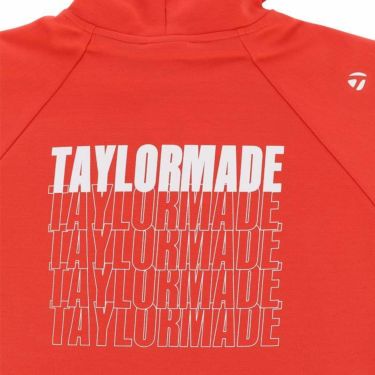 テーラーメイド TaylorMade　レディース ロゴグラフィック バックプリント スウェット 長袖 ドロップショルダー プルオーバー フーディー TL475 詳細5