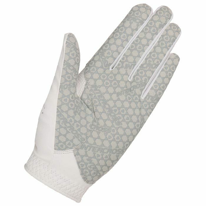 テーラーメイド　インタークロス 3.0　レディース ゴルフグローブ UN153 U26228 WHITE/SILVER 詳細1