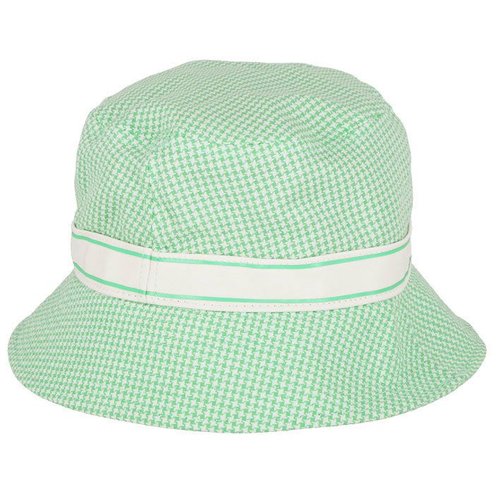ニューバランスゴルフ　SPORT 千鳥柄 レディース バケットハット 012-4187503 130 ライトグリーン　2024年モデル 詳細1