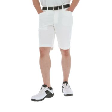 フットジョイ FootJoy　メンズ ストレッチ 速乾 ショートパンツ FJ-S23-P04　2023年モデル ホワイト（80531）