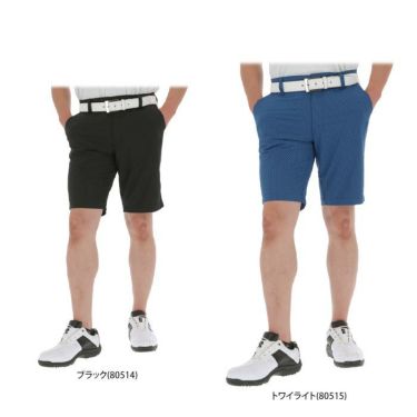 フットジョイ FootJoy　メンズ ダイヤチェック柄 ストレッチ ショートパンツ FJ-S23-P06　2023年モデル 詳細1