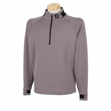 フットジョイ FootJoy　メンズ 配色切替 4WAYストレッチ 長袖 ハーフジップ ブルゾン FJ-S23-M01　2023年モデル ラバ（80487）