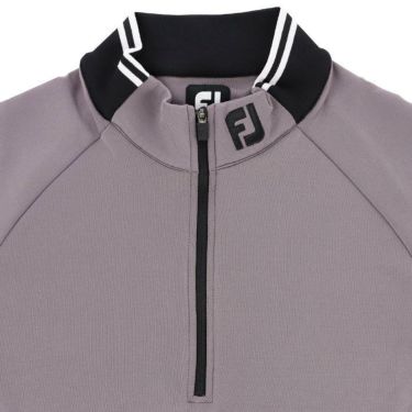 フットジョイ FootJoy　メンズ 配色切替 4WAYストレッチ 長袖 ハーフジップ ブルゾン FJ-S23-M01　2023年モデル 詳細3