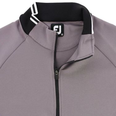 フットジョイ FootJoy　メンズ 配色切替 4WAYストレッチ 長袖 ハーフジップ ブルゾン FJ-S23-M01　2023年モデル 詳細4