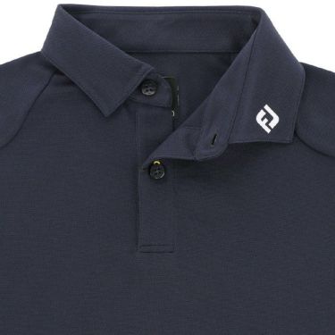 フットジョイ FootJoy　メンズ ロゴプリント メッシュ切替 半袖 ポロシャツ FJ-S23-S20　2023年モデル 詳細3